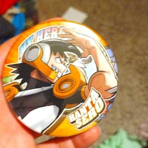 My hero academia button -hanta sero